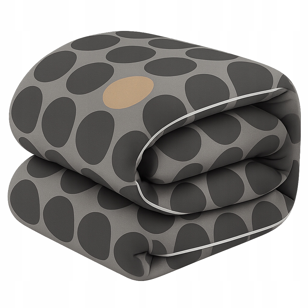 Zimní přikrývka 160 x 200 cm antialergická, měkká, polská výroba Dots