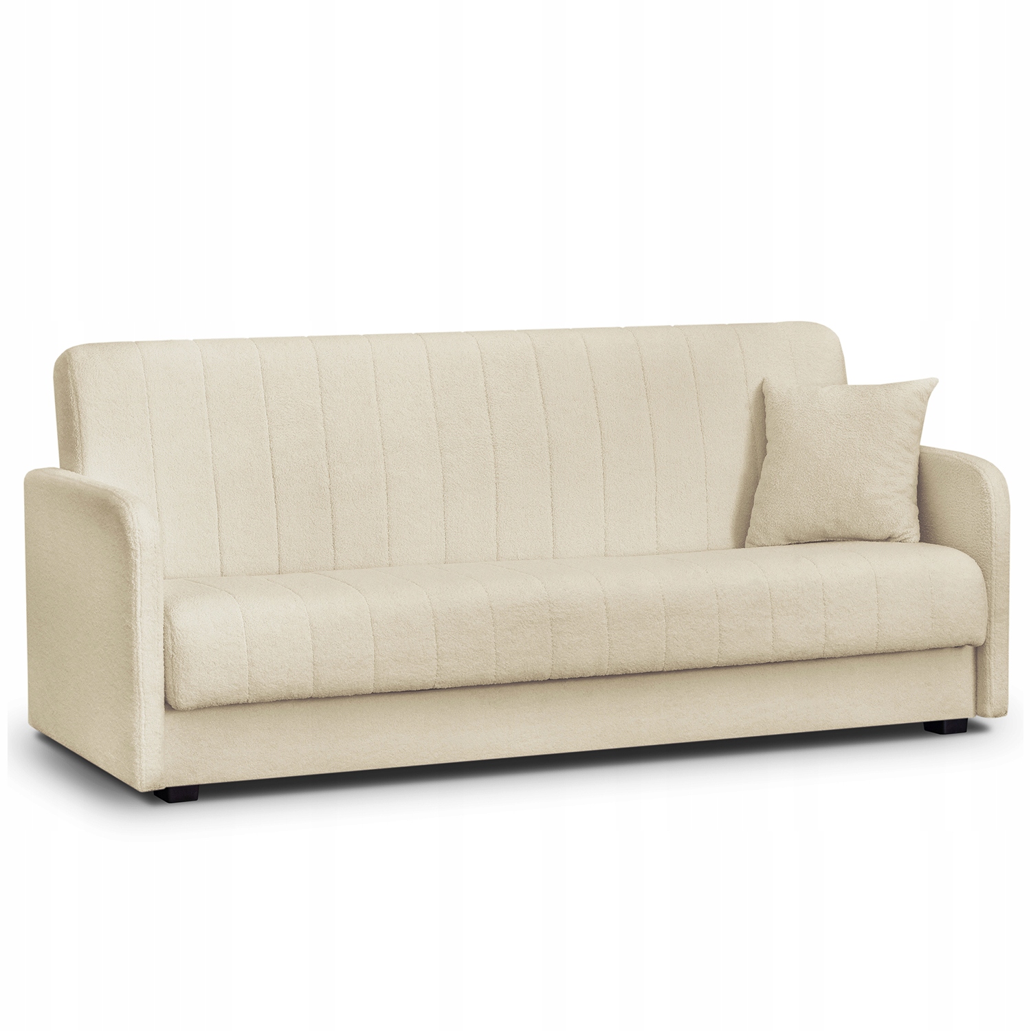 Rozkládací pohovka s funkcí spaní Dvoumístná béžová Porto