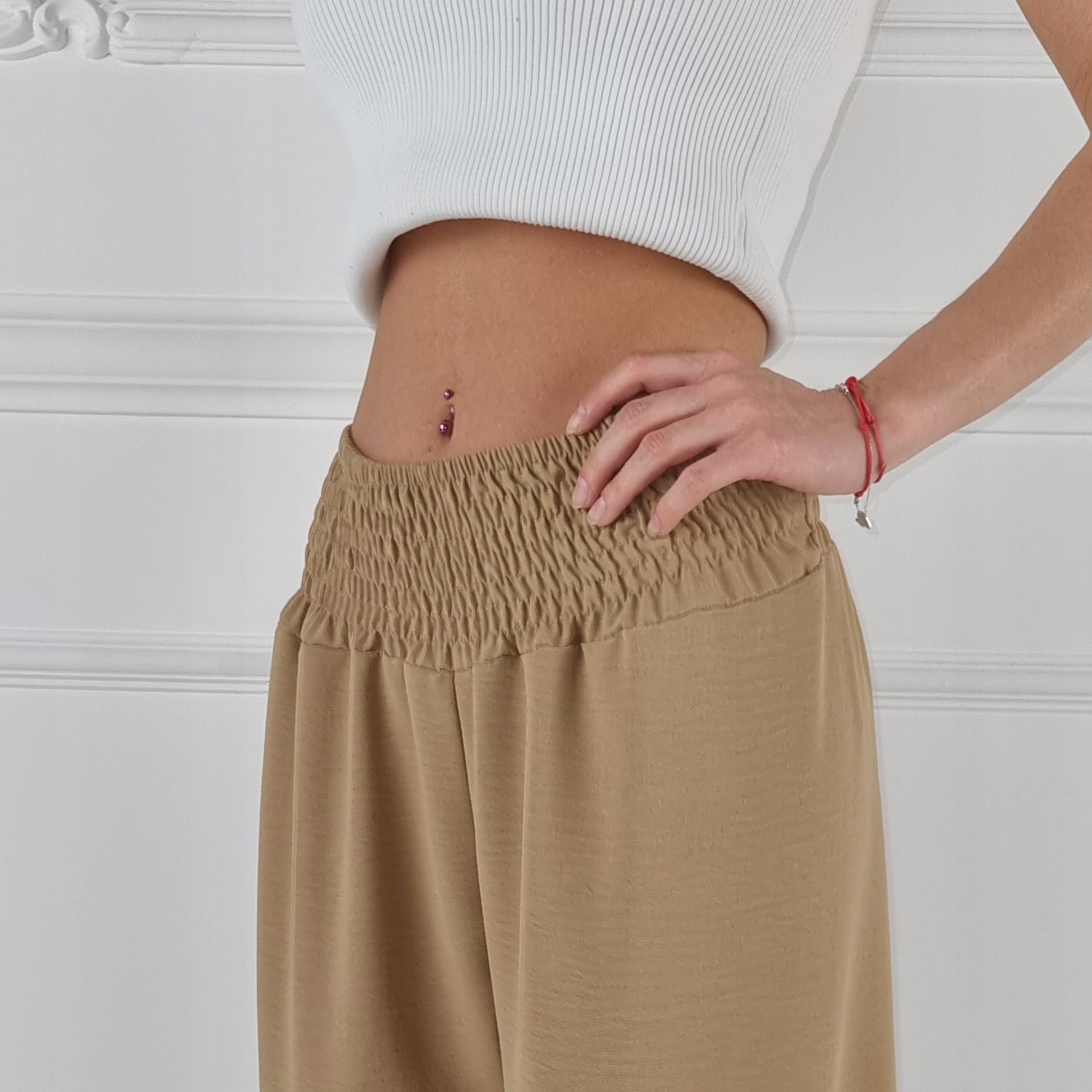 SPODNIE DAMSKIE SZEROKIE LUŹNE KULOTY ROZMIAR UNIWERSALNY RÓŻNE KOLORY Model KULOTY