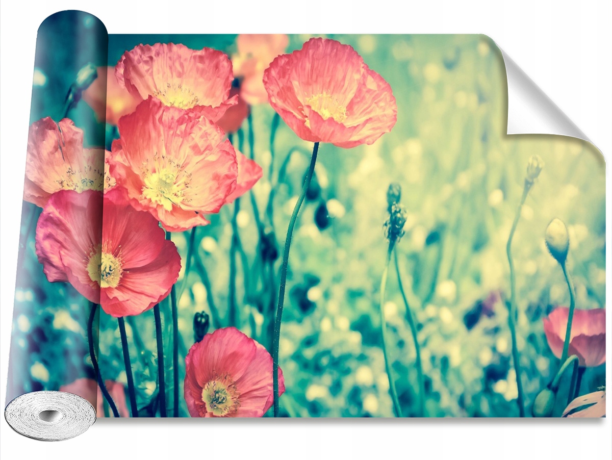 

Tapeta Samoprzylepna Maki Vintage 104x70
