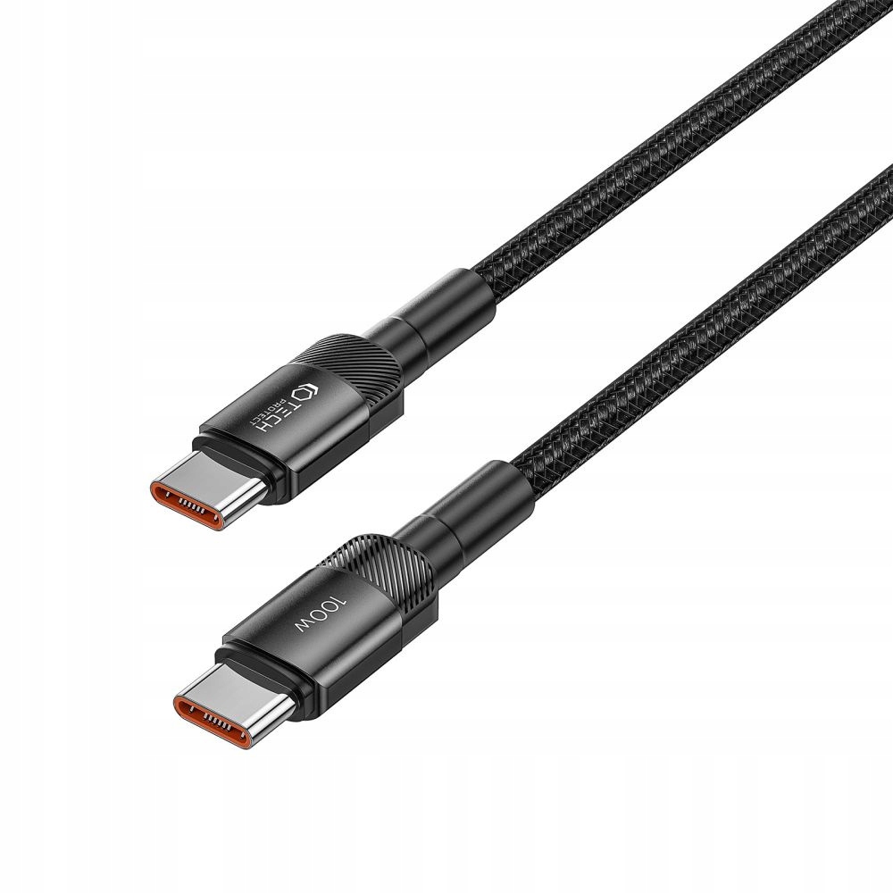 CZARNY KABEL TECH-PROTECT ULTRABOOST EVO USB-C / USB-C PD 100W 5A 25CM Kod producenta 5906203690596