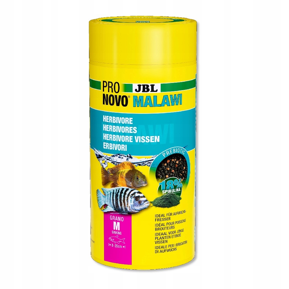Levně Krmivo Pro Tlamovce Malawi Granule Akvarijních Ryb Pěstitelé 1000 ML
