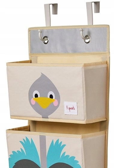 

3 Sprouts Organizer ścienny ścianę lub drzwi Struś