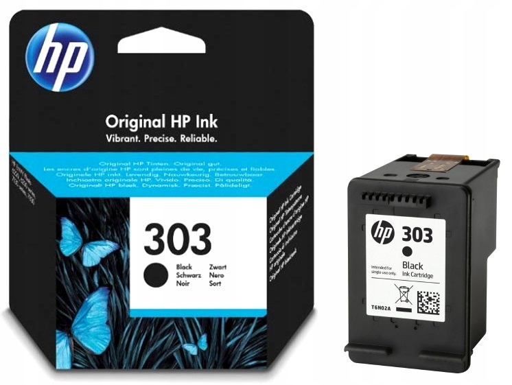 

Tusz Czarny T6N02A Hp 303 Envy Inspire 7220e 7920e