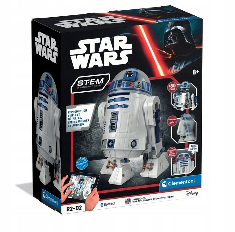 Do zbudowania Clementoni Robot Star Wars R2-D2 50404