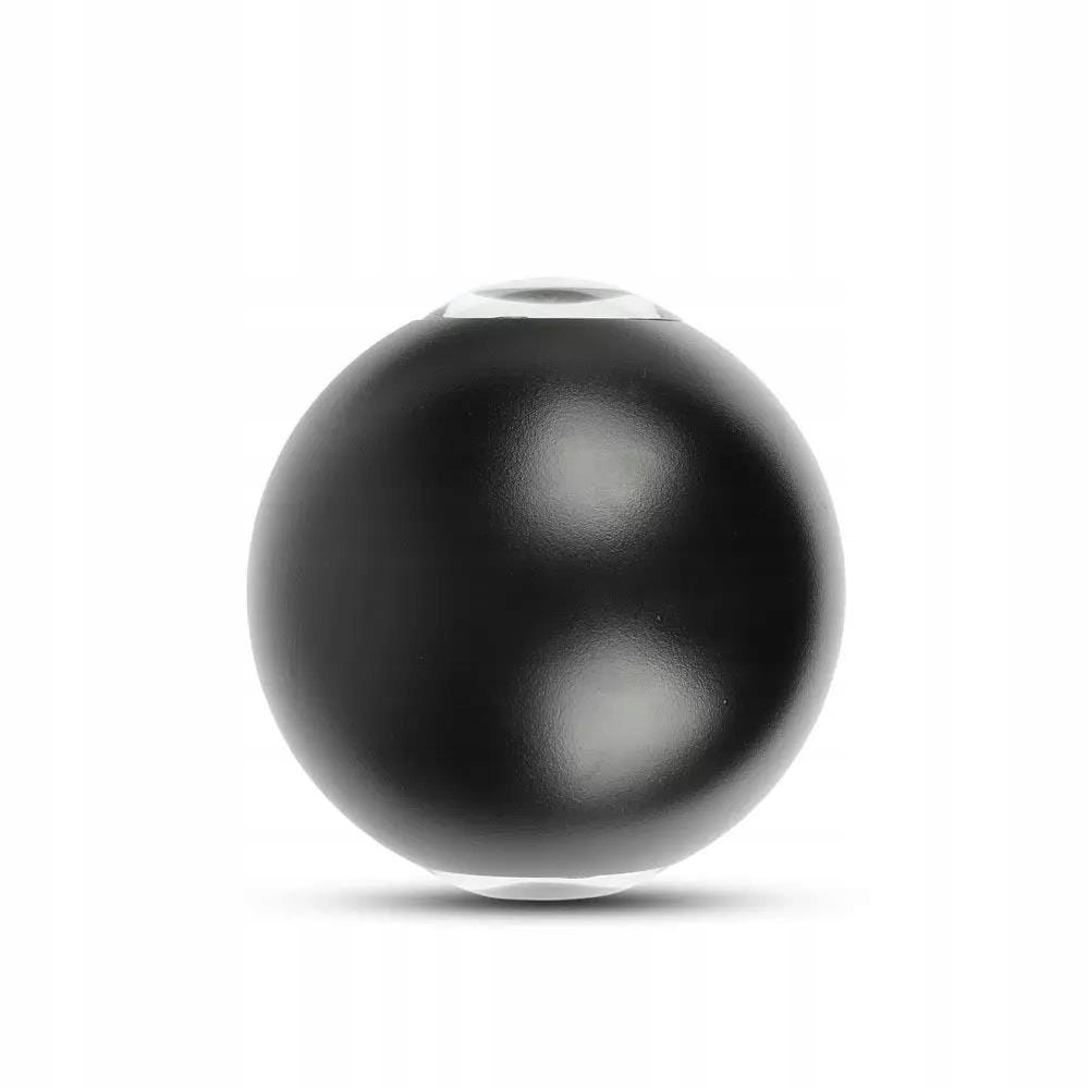 V-tac Led nástenné svietidlo 6W čierne IP65 okrúhle 660lm 3000K