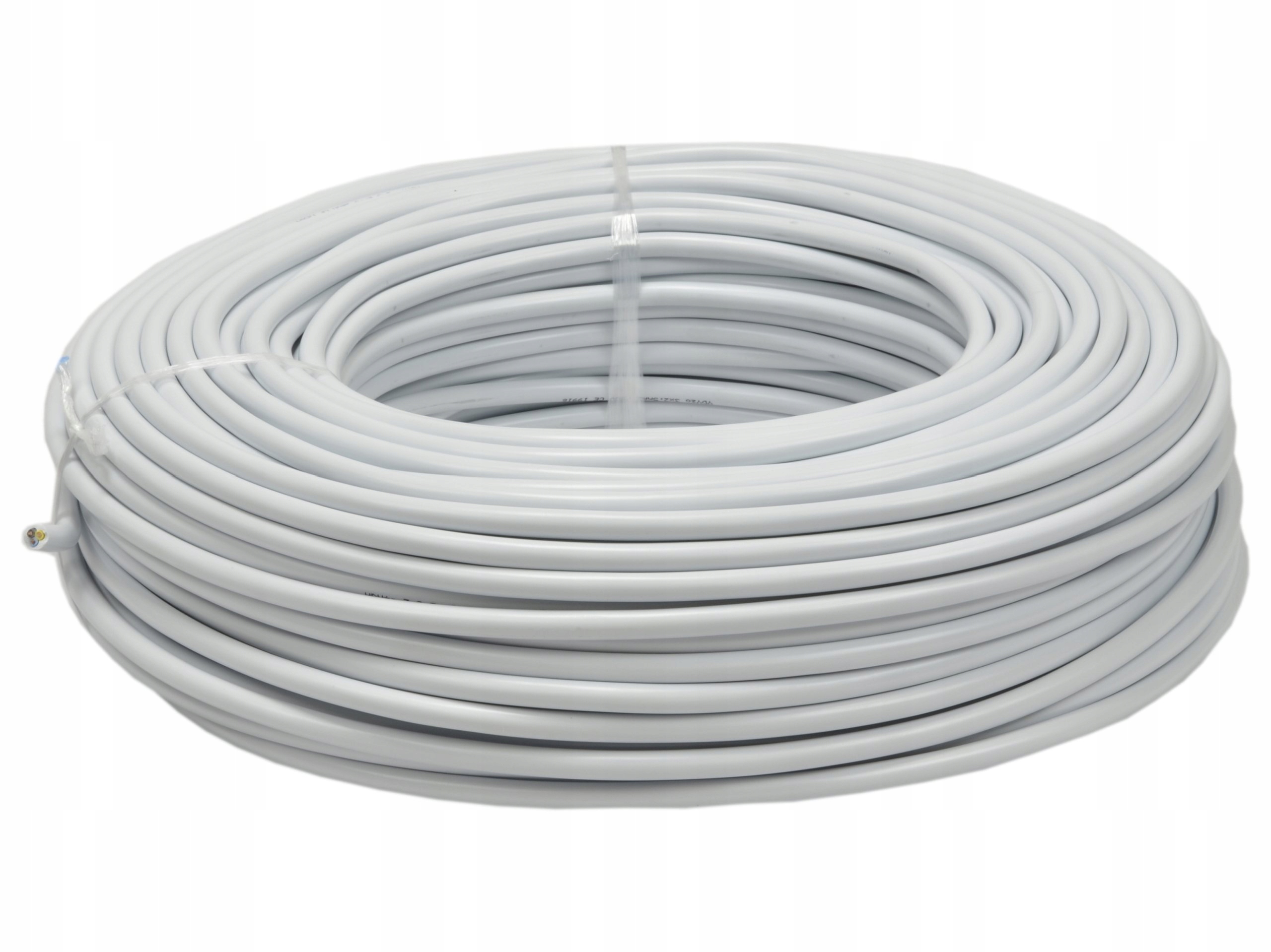 Przewód kabel prądowy okrągły drut Ydy 5x10 50m