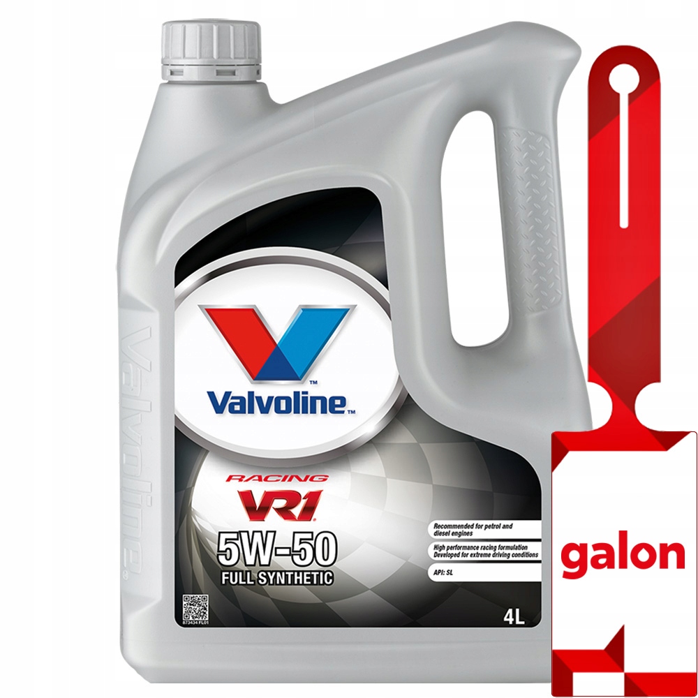 

Valvoline VR1 Racing 5W50 4L
