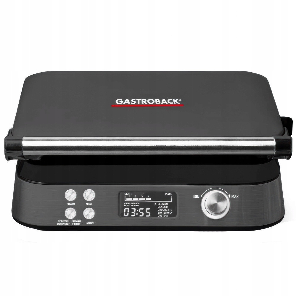 Gofrownica Gastroback Advanced Control 42449 Black Edition