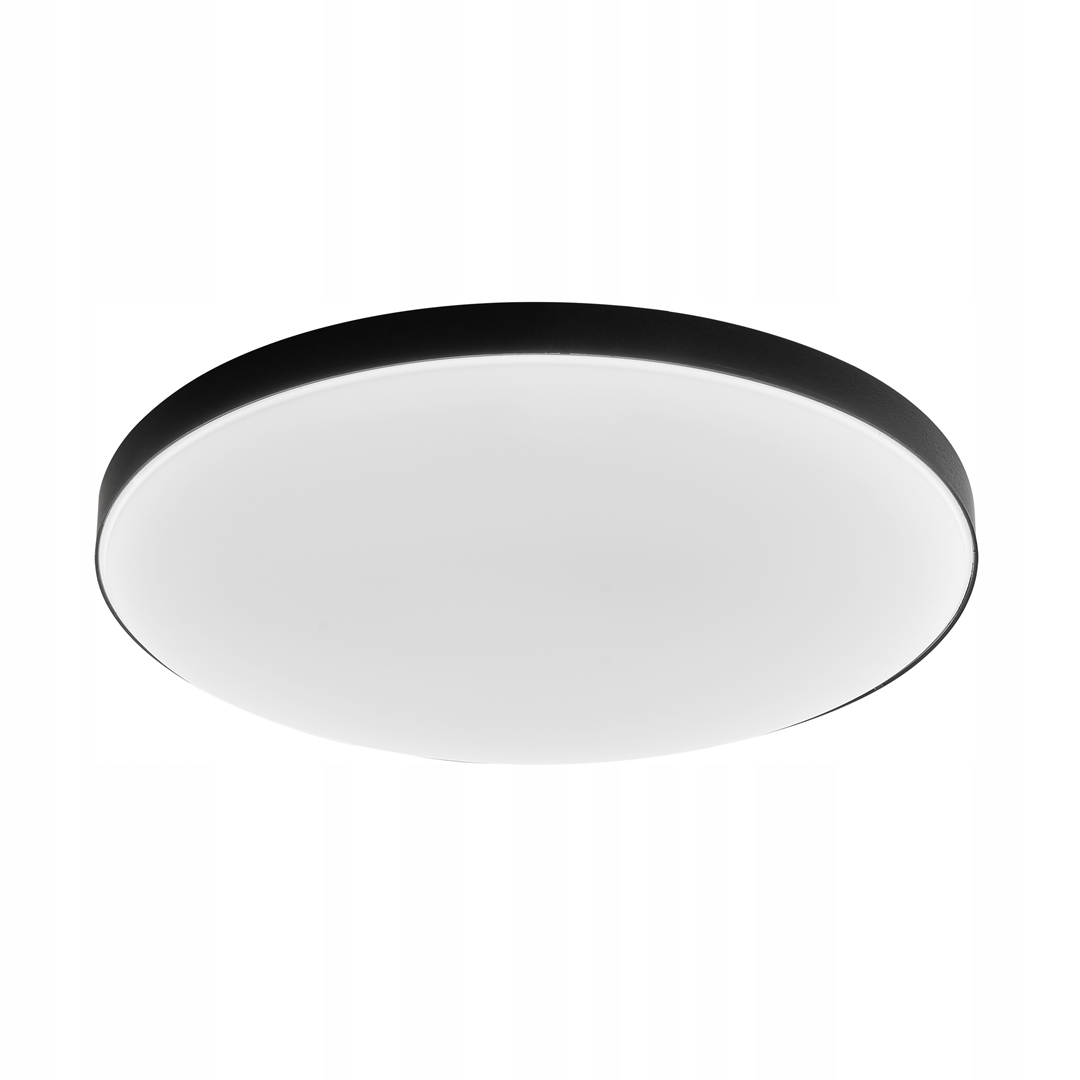 

Plafon Okrągły Nowoczesny Czarny Do Salonu 30 CM