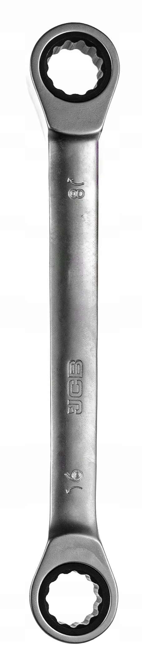 KLUCZ OCZKOWY Z PODWÓJNĄ GRZECHOTKĄ GRZECHOTKĄ STAL CR-V JCB MOCNY 8-9MM Kod producenta JCB-7570809M