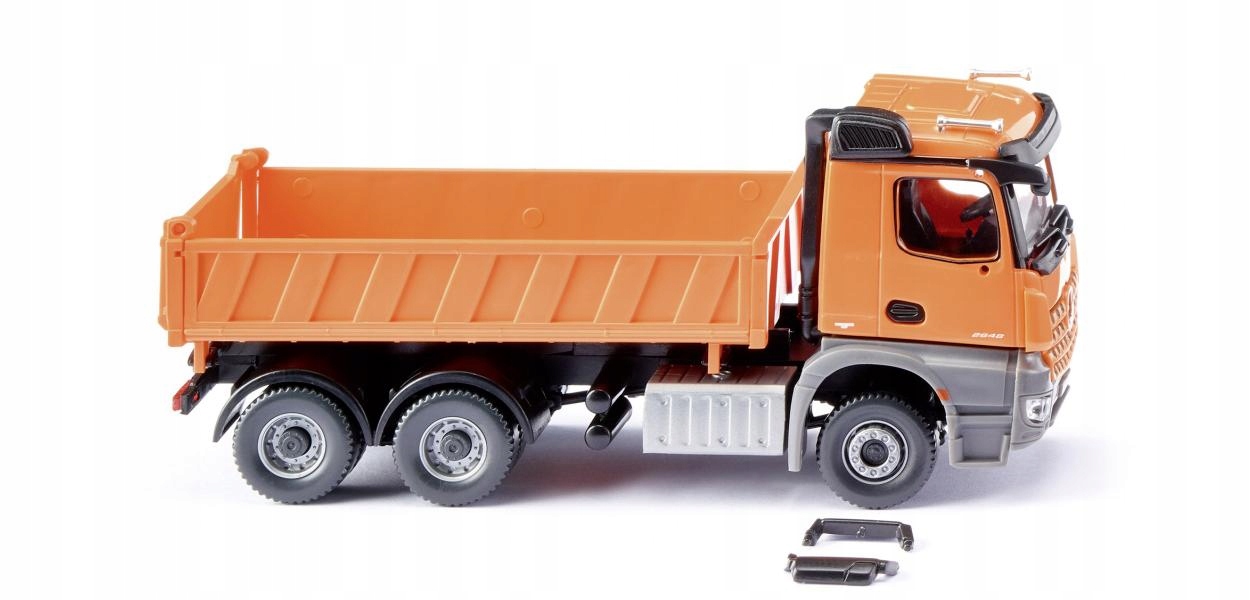 Wiking 067848 Mercedes Arocs sklápěč kommunal orange