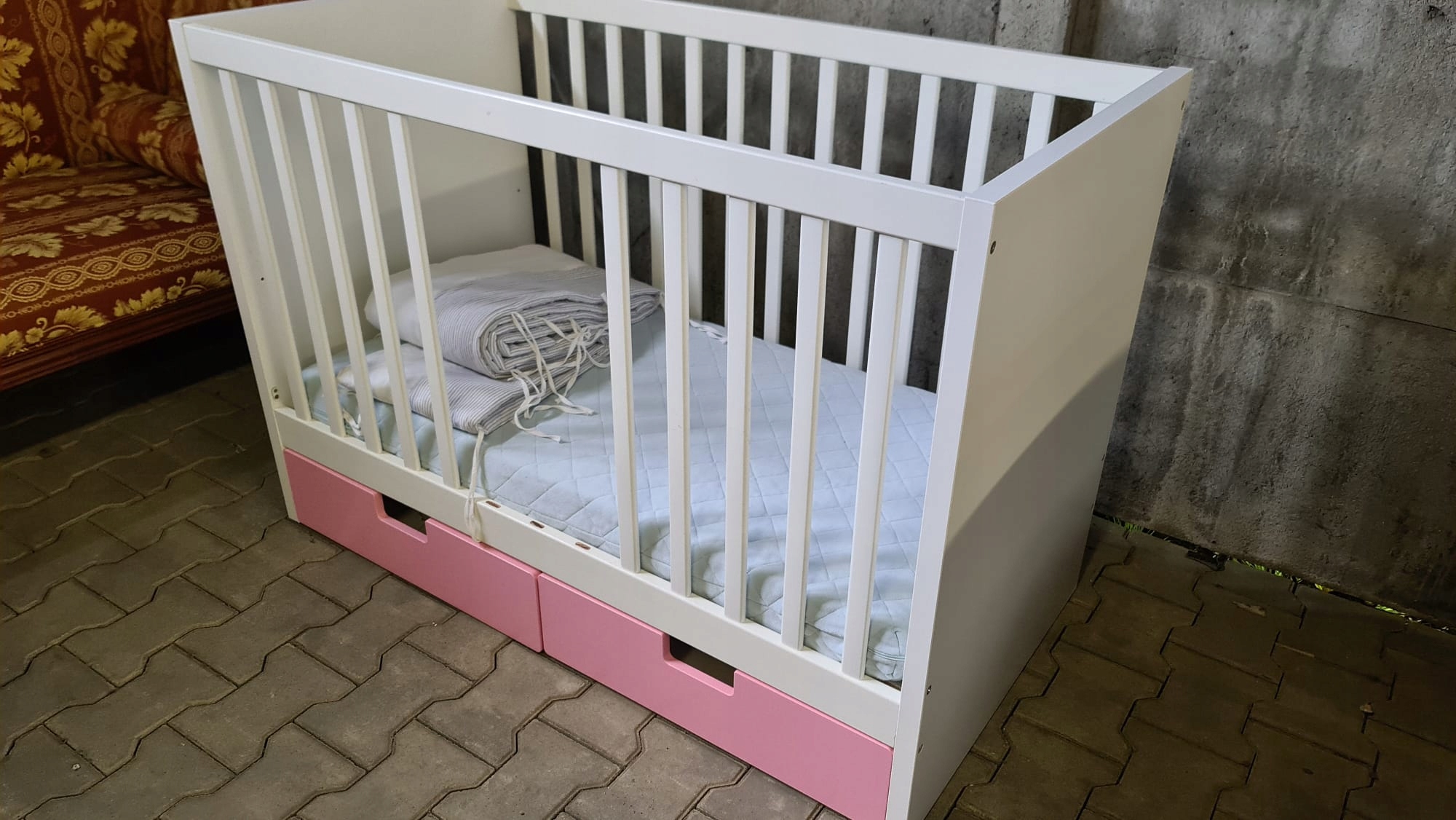 ŁÓŻECZKO DZIECIĘCE Kolor biały