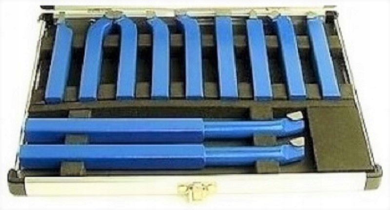 Noże tokarskie - nóż tokarski 8x8mm kpl 11szt SV Marka inny