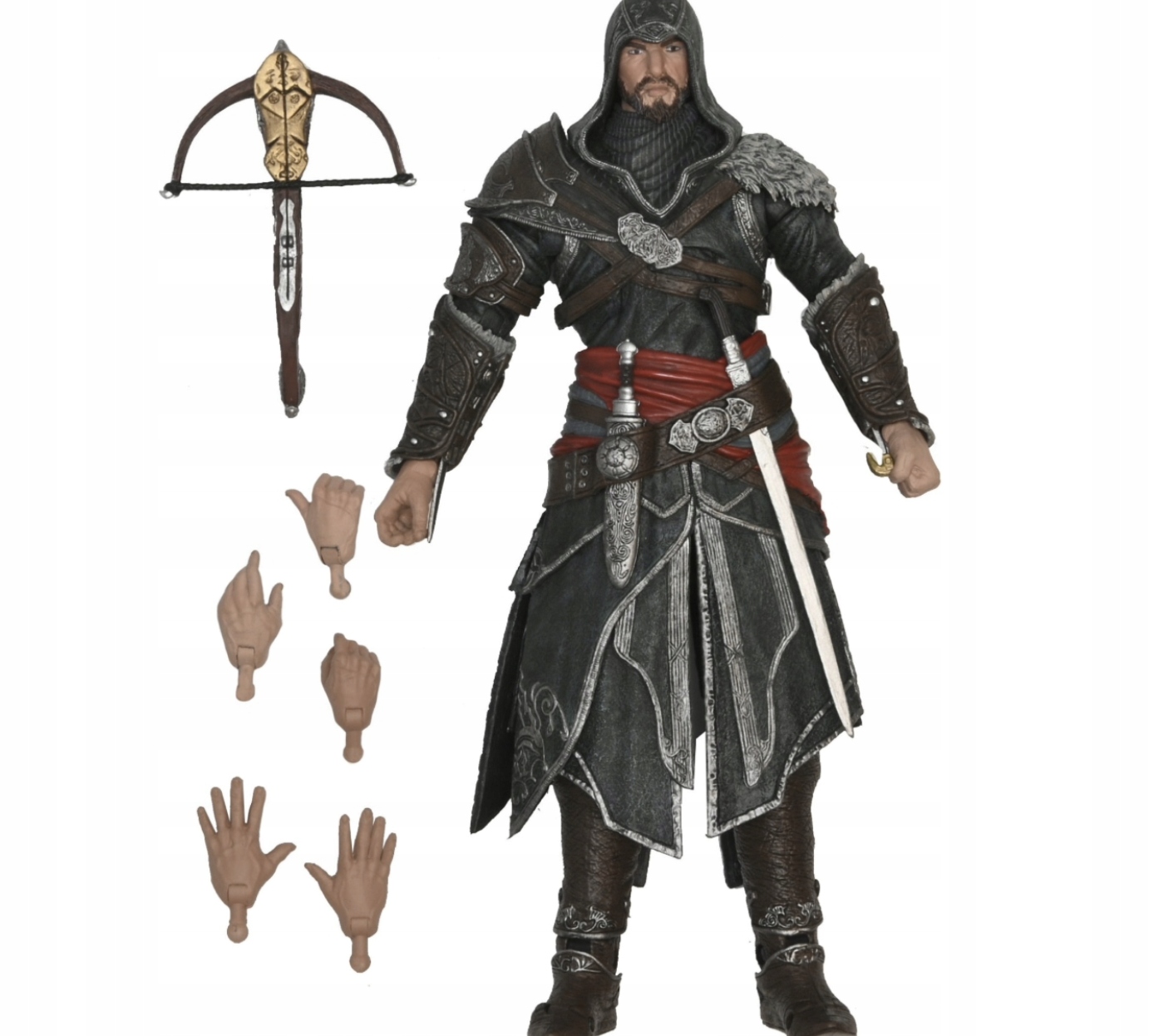 Figurka Mentor Ezio Auditore z Assassin's Creed: Revelations Ultimate Neca