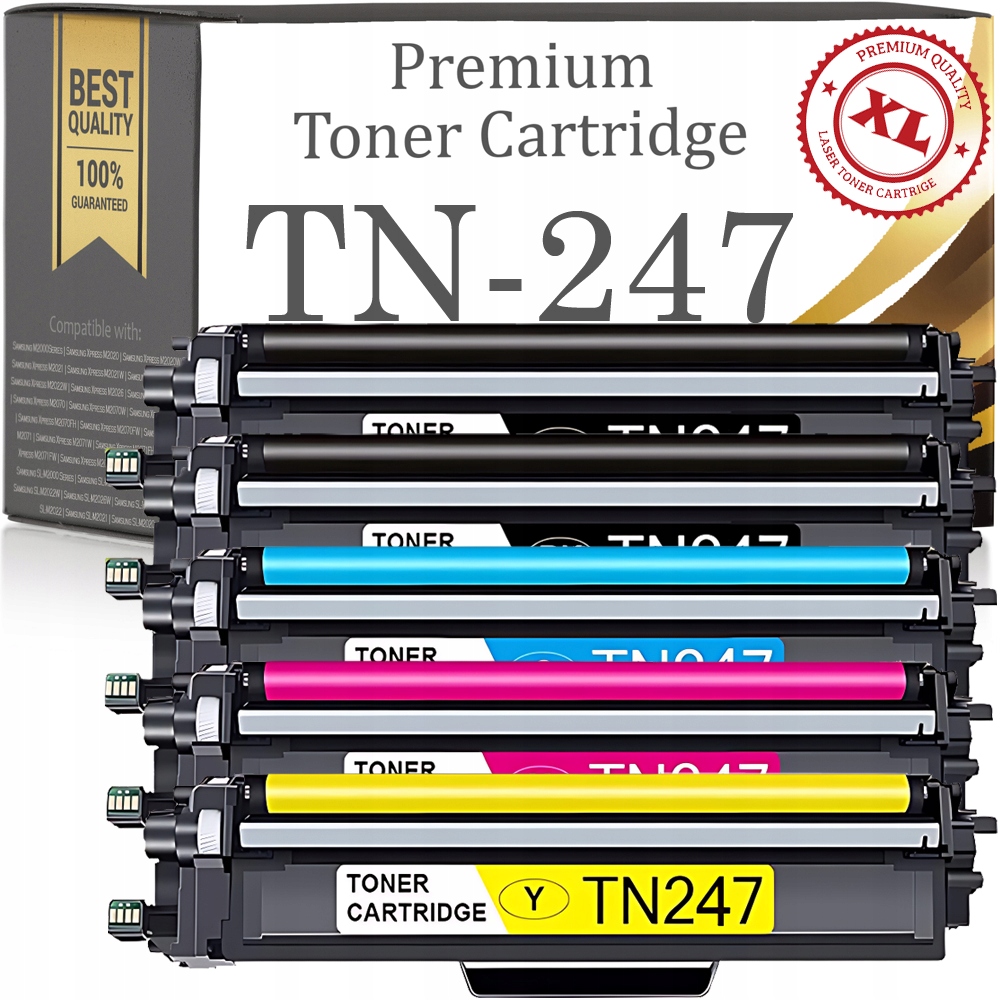 Toner TN247 pro Brother DCP-L3550CDW HL-L3270CDW MFC-L3730CDN MFC-L3770CDW