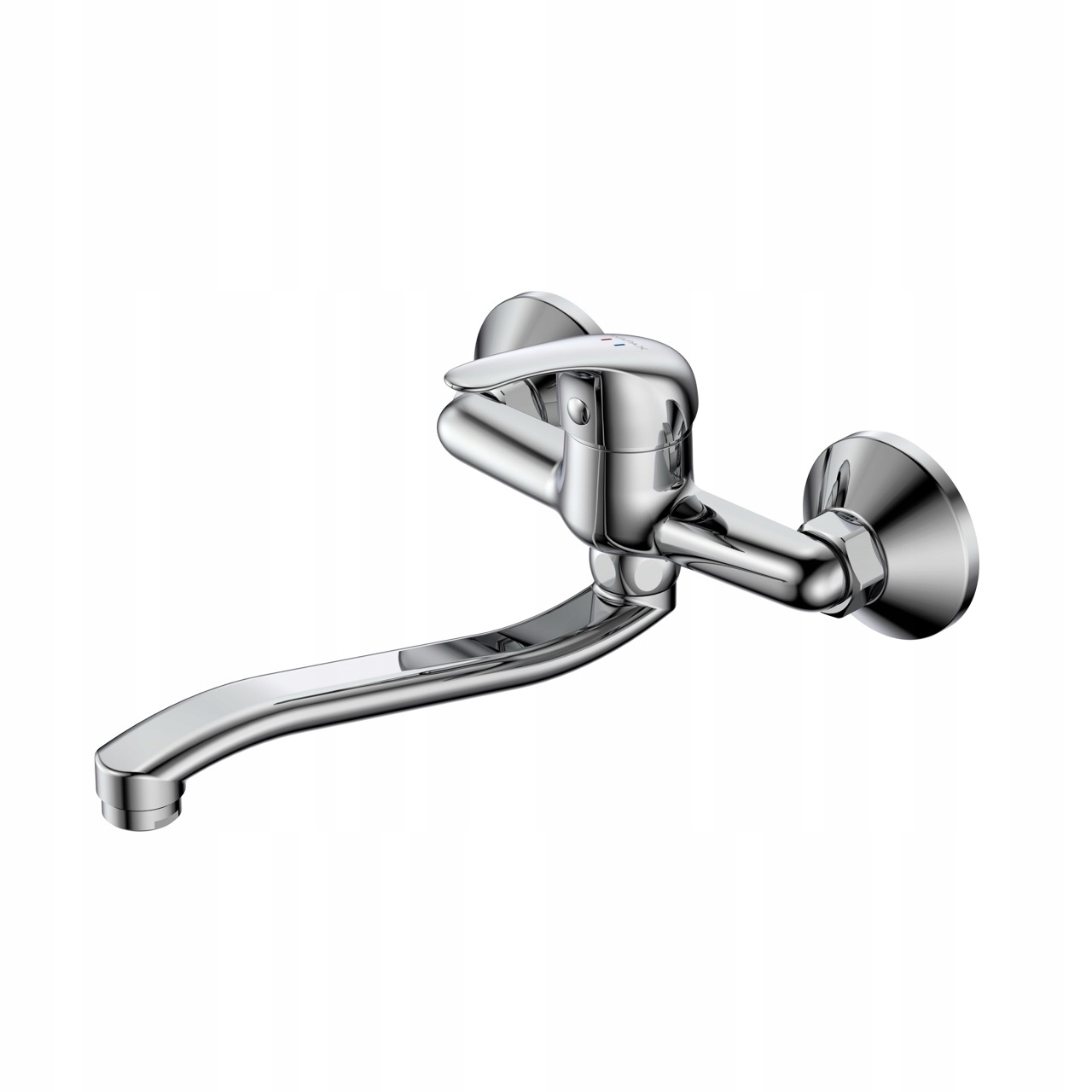 Avapax Taro Nástěnná kuchyňská baterie Chrom Lesk Mosaz 287 mm