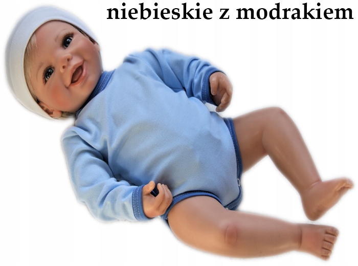 

Body pajacyk 80 długi rękaw bawełniane