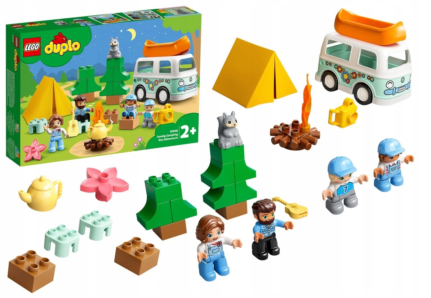 Lego Duplo 10946 Rodzinne Biwakowanie Camping