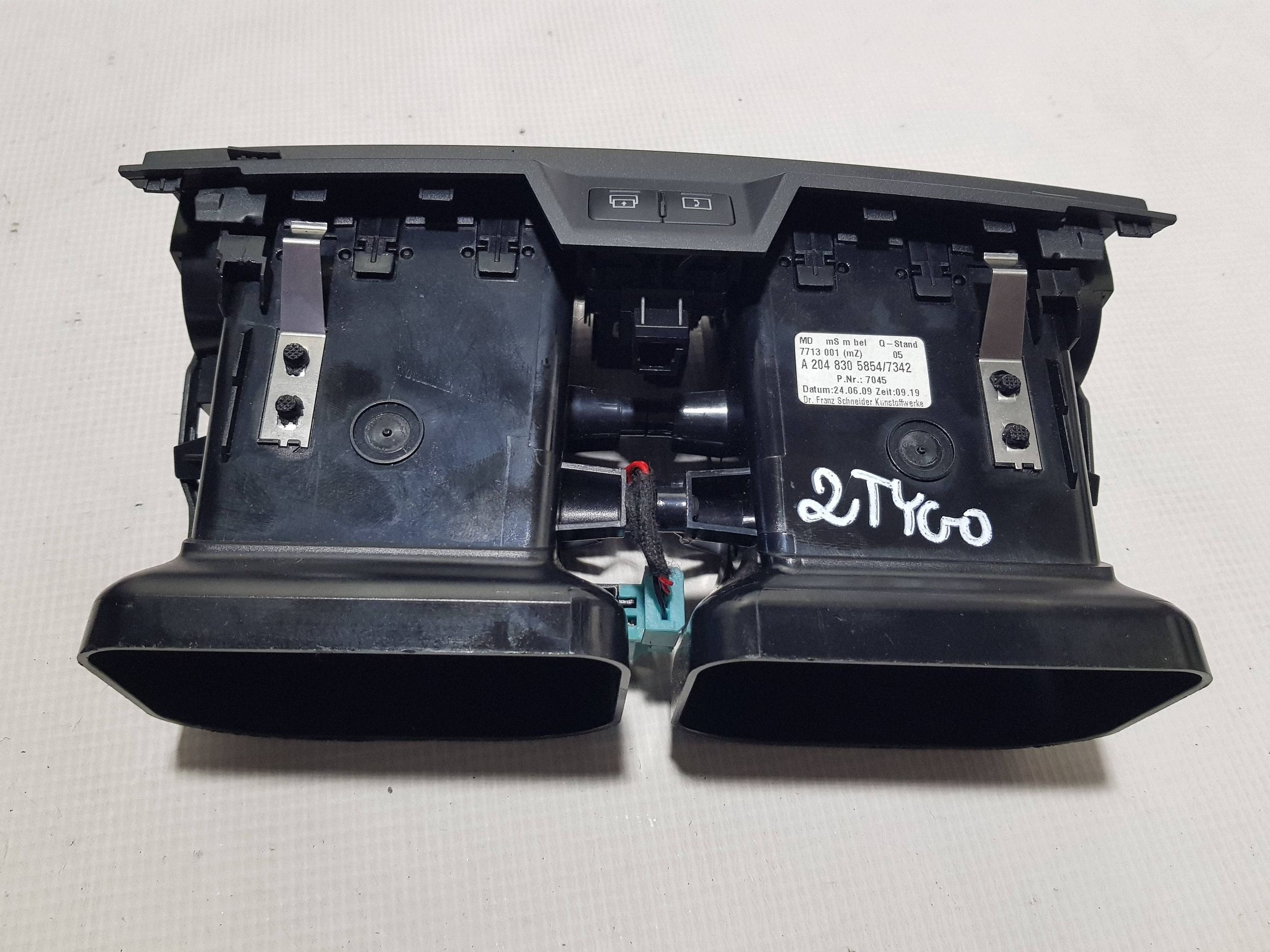 grid air conditioning devices central MERCEDES W204 A2048305854