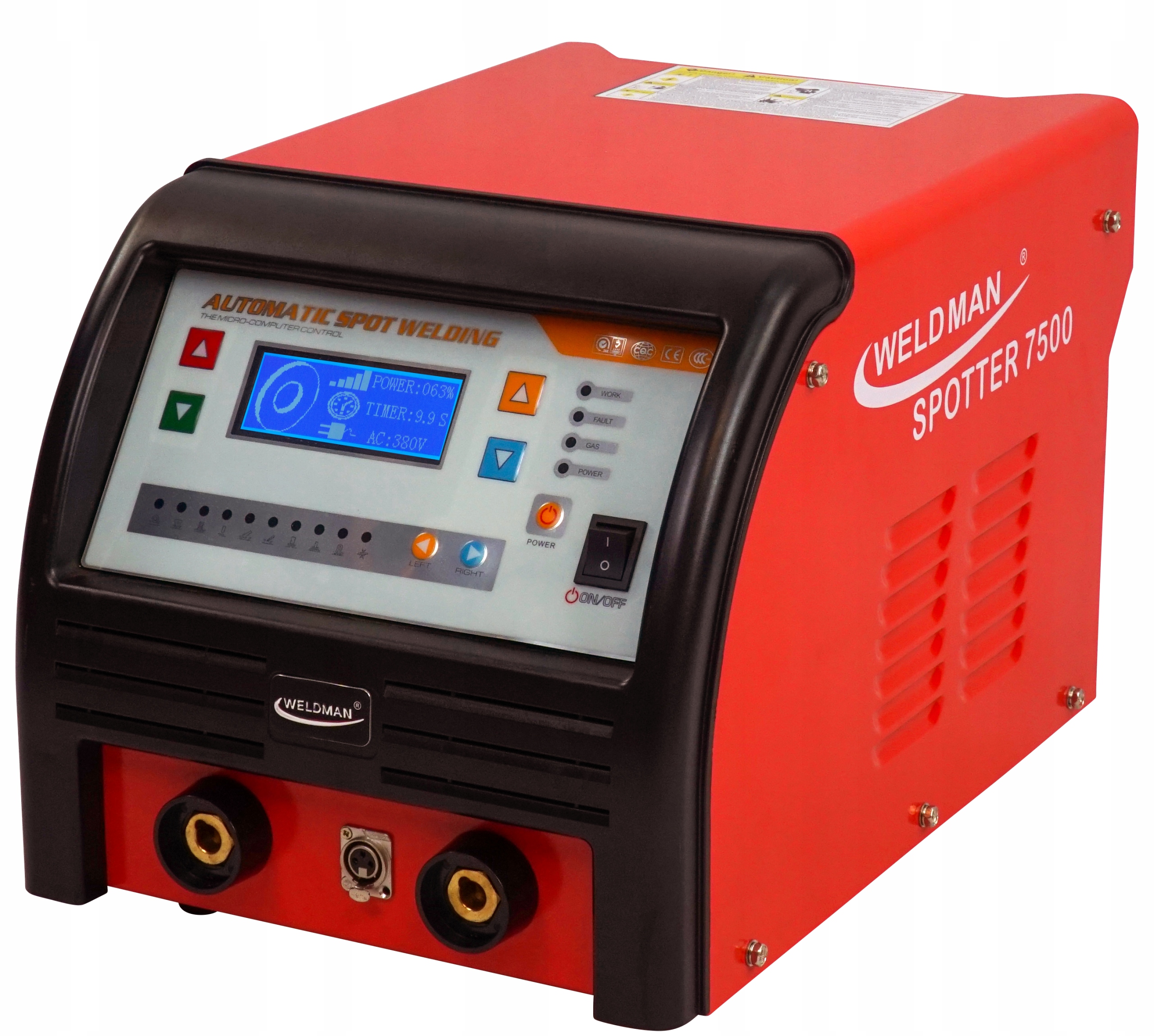 Zgrzewarka SPOTTER WELDMAN 7500 7000A SPOTER 400V Kod producenta 106132