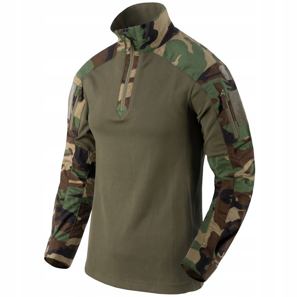 Maskáčová Mikina Helikon-Tex Mcdu Combat Shirt Us Woodland 2XL