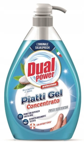 

Dual Power Płyn do Naczyń z Soda Szałwia 1l Włochy