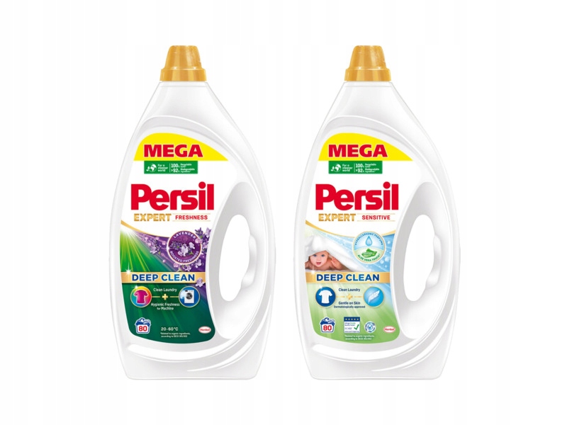 Żele do prania Persil Deep Clean Expert Sensitive 3600ml Lavender 3600ml