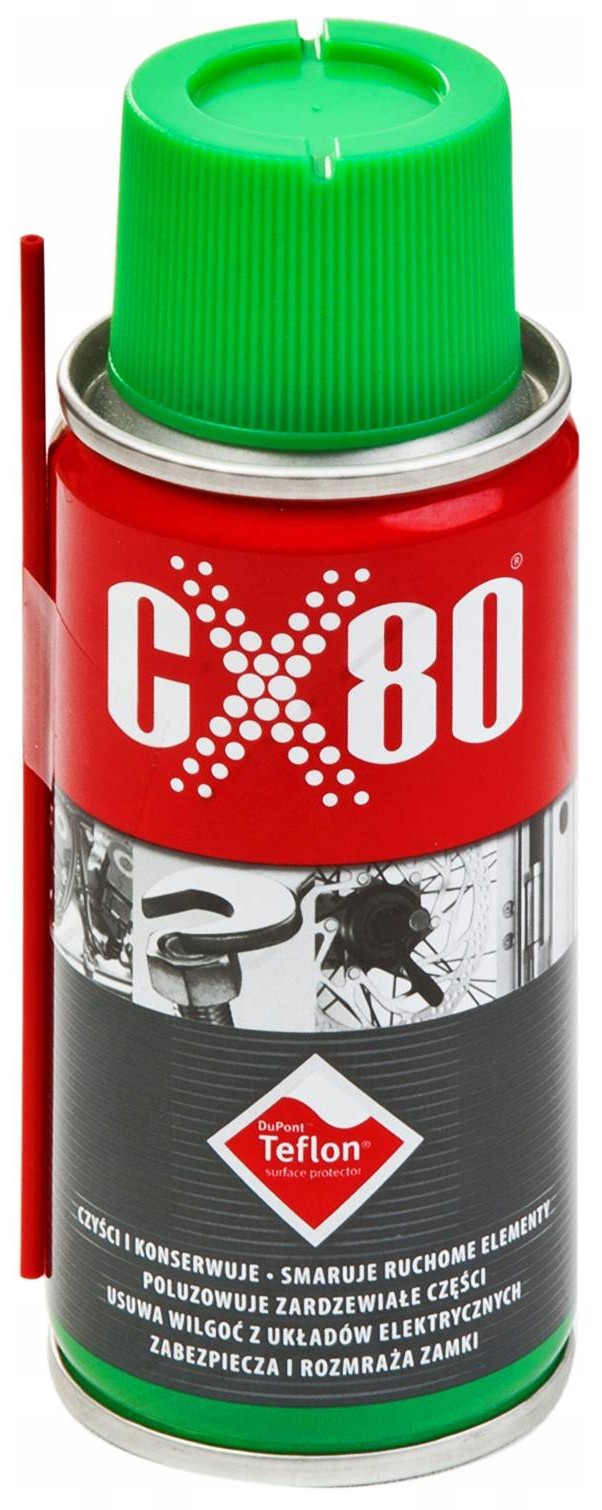 Preparat Konserwujący CX80 Teflon 100ml Płyn Naprawczy Smarujący Czyszczący