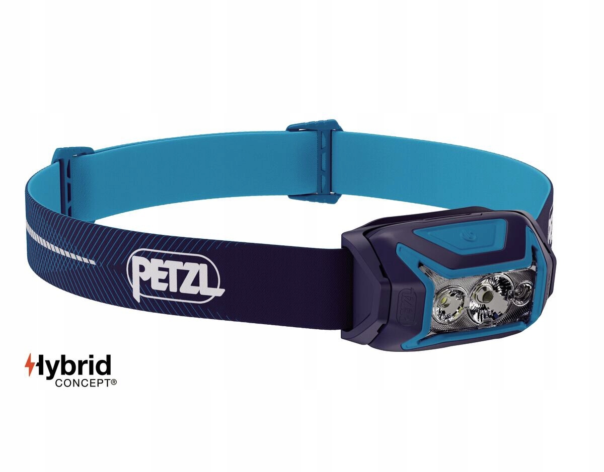 Latarka czołowa, czołówka Petzl Actik Core niebieska E065AB01