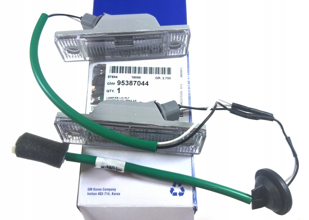 95387044 - CAPTIVA ЛАМПА ОСВІТЛЕННЯ НОМЕРНОГО ЗНАКА