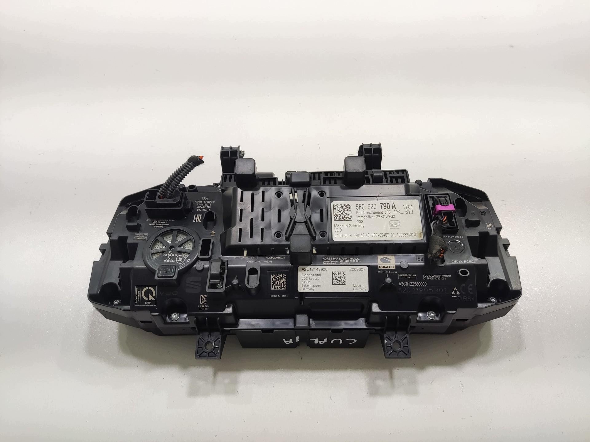 dials display SEAT LEON III CUPRA LIFT 2016-2020 5F0920790A EUROPA
