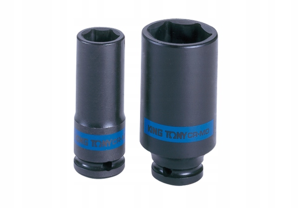 King Tony Nasadka Długa Udarowa 1/2" 41MM X 80MM, 6-KĄT 443541M