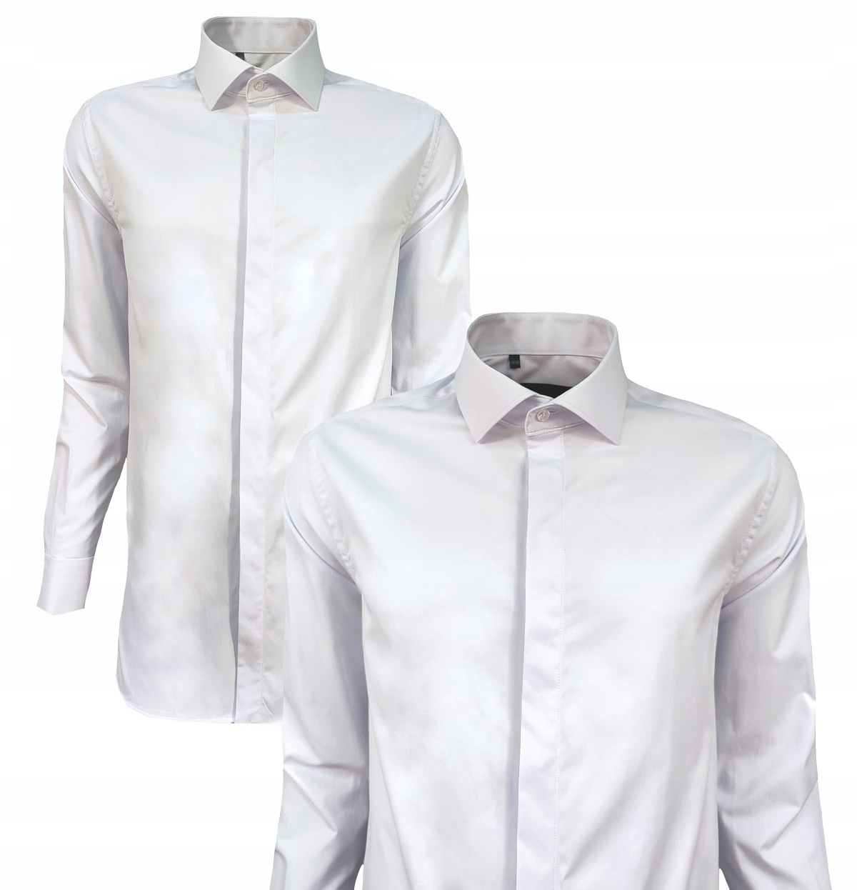 Pánská Košile S Manžetami Na Knoflíčky S Italským Límcem 188/194 L