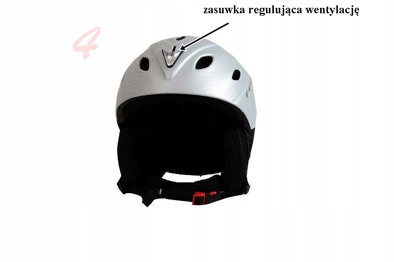 Blizzard Kask Narciarski Dragon 2 silver carbon Rozmiar Inny