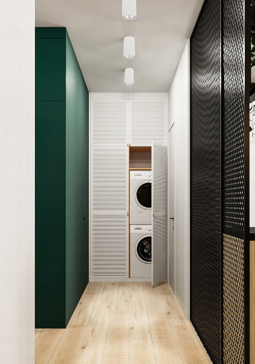 OPRAWA NATYNKOWA HALOGENOWA TUBA LED Biała Gu10 Długość/wysokość 9.5 cm