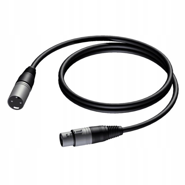 Procab Kabel Xlr Męski Xlr Żeński 1.5 m CLA901/1.5