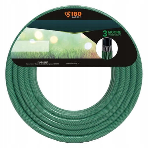 

Wąż ogrodowy 1/2" 20M Ibo Garden 3 warstwowy
