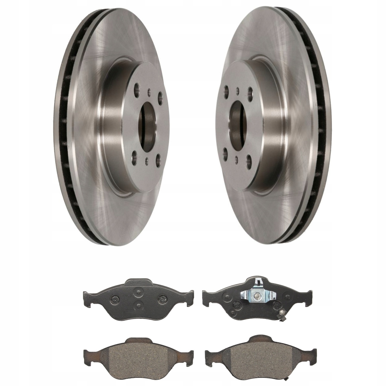 ДИСКИ + КОЛОДКИ ПЕРЕДНИЕ ДЛЯ TOYOTA YARIS 2006-258MM