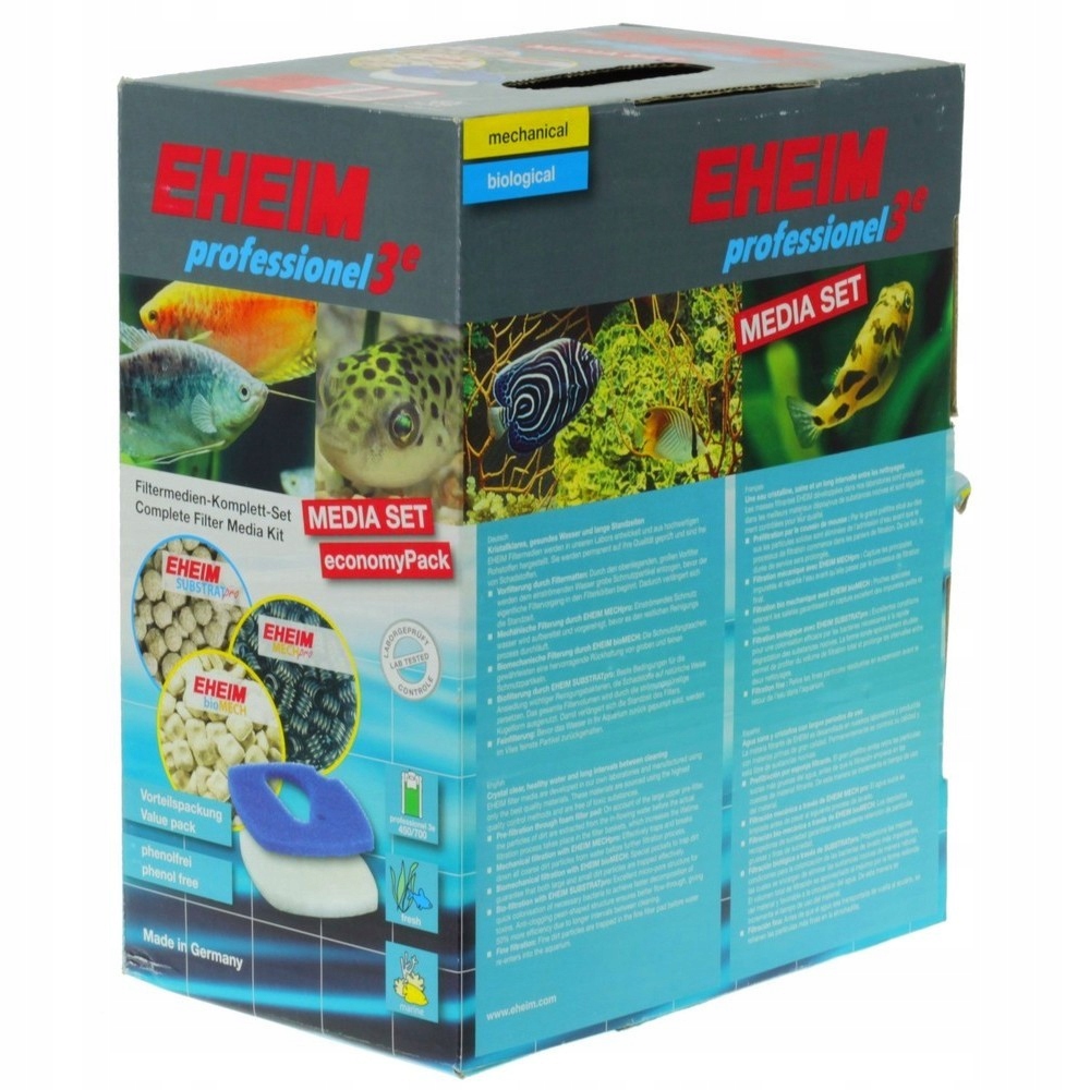 Levně Sada Náplní Houbička Media Set Pro Filtr Professionel 3 2076 78