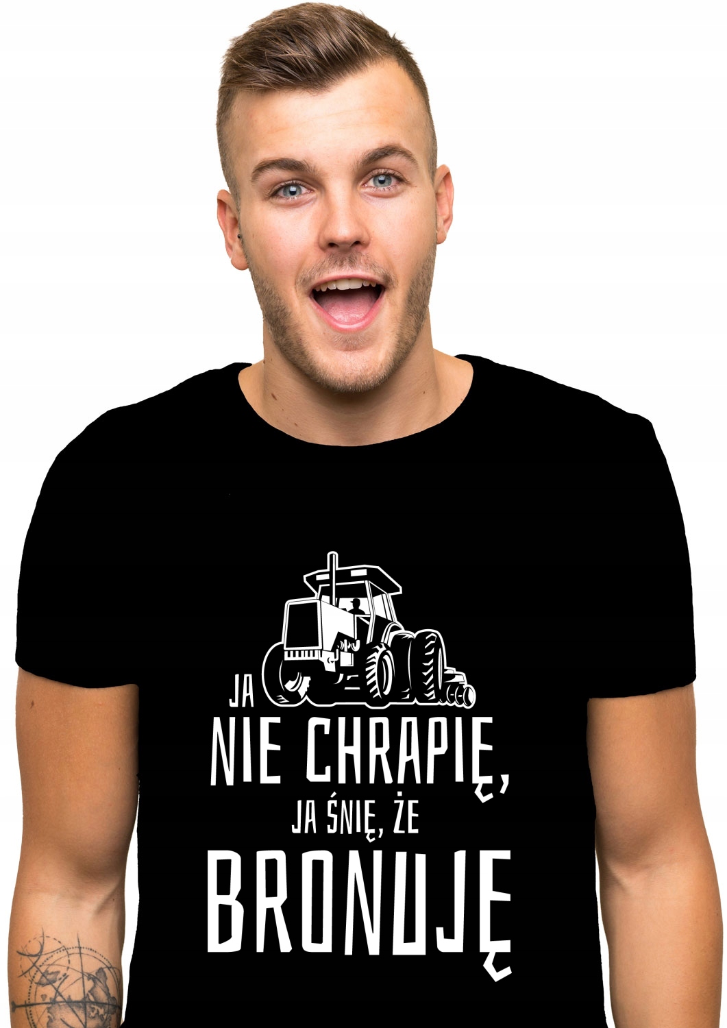 

koszulka Nie Chrapię Śnię Bronuję Rolnik