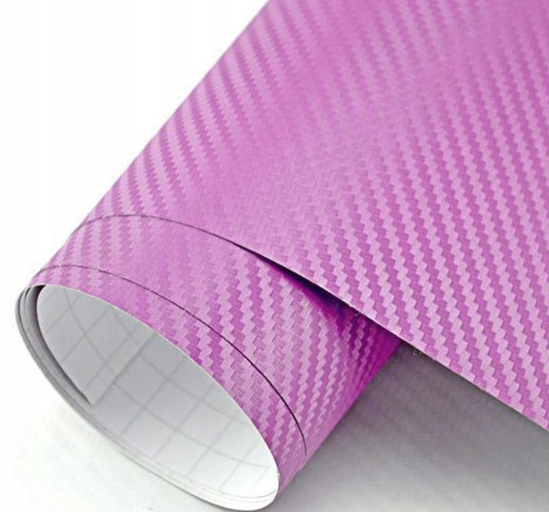 

Folia Carbon 3D Lawendowa 127x50cm do oklejania