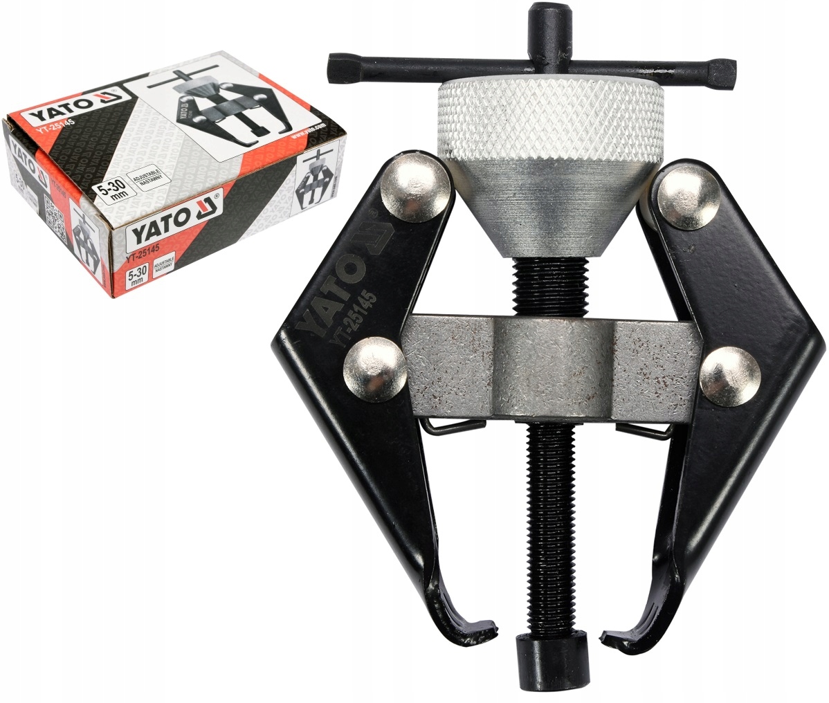 YATO-СЪЕМНИК С ДВУМЯ РЫЧАГАМИ ДЛЯ ЗАЖИМОВ И СТЕКЛООЧИСТИТЕЛЕЙ