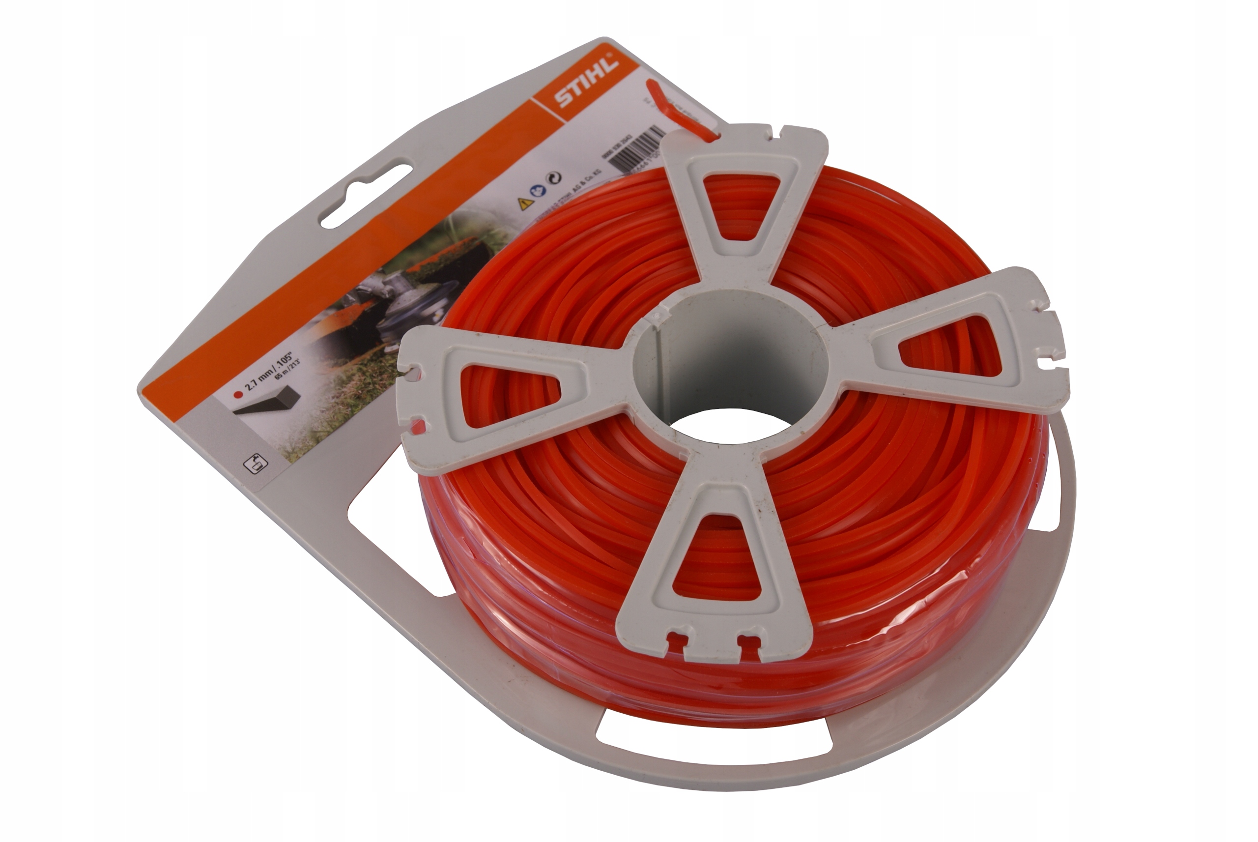 ORYGINALNA ŻYŁKA STIHL 2,7 mm KWADRAT dł. 65 m