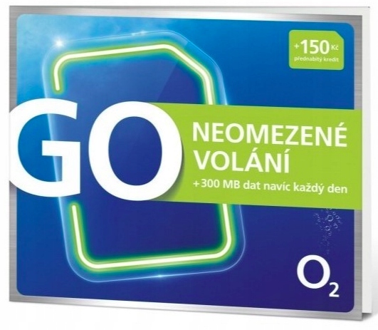 O2 Czeska Karta Sim karta Bez Rejestracji 150 Kč