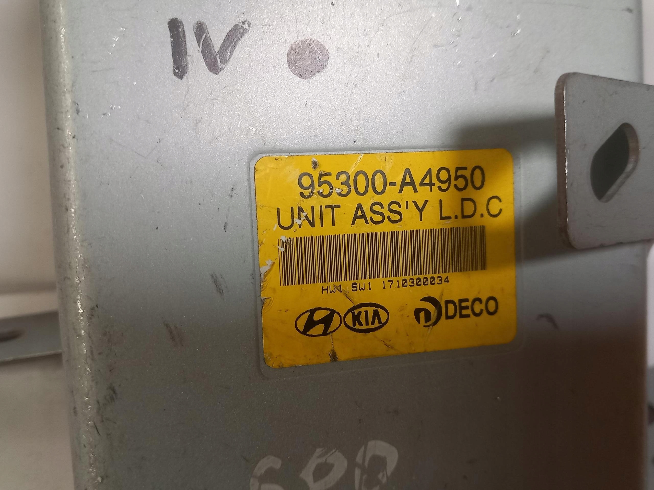 control unit module UNIT ASSY KIA CARENS IV 95300-A4950 13-19