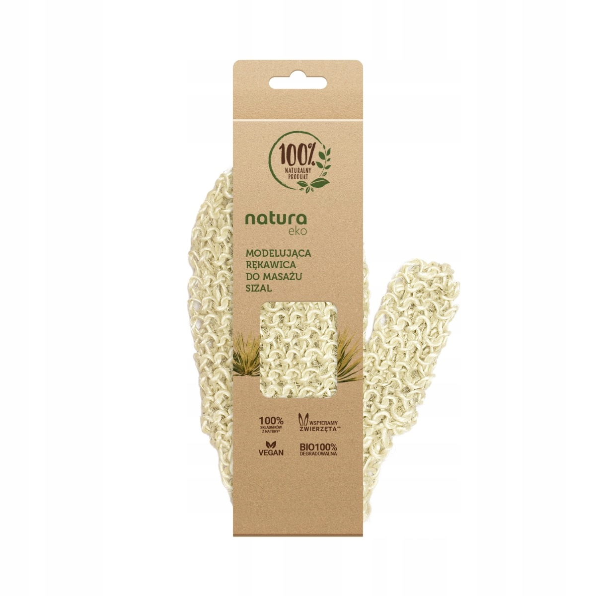 

Natura Eko Modelująca rękawica do masażu Sizal