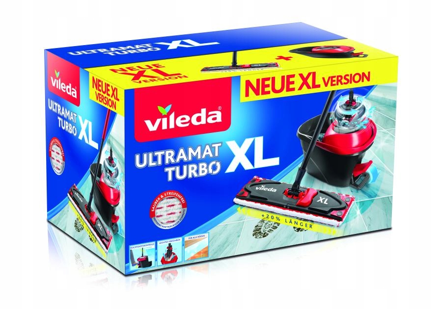 Levně Plochý rotační mop Ultramat turbo XL 42 cm Vileda