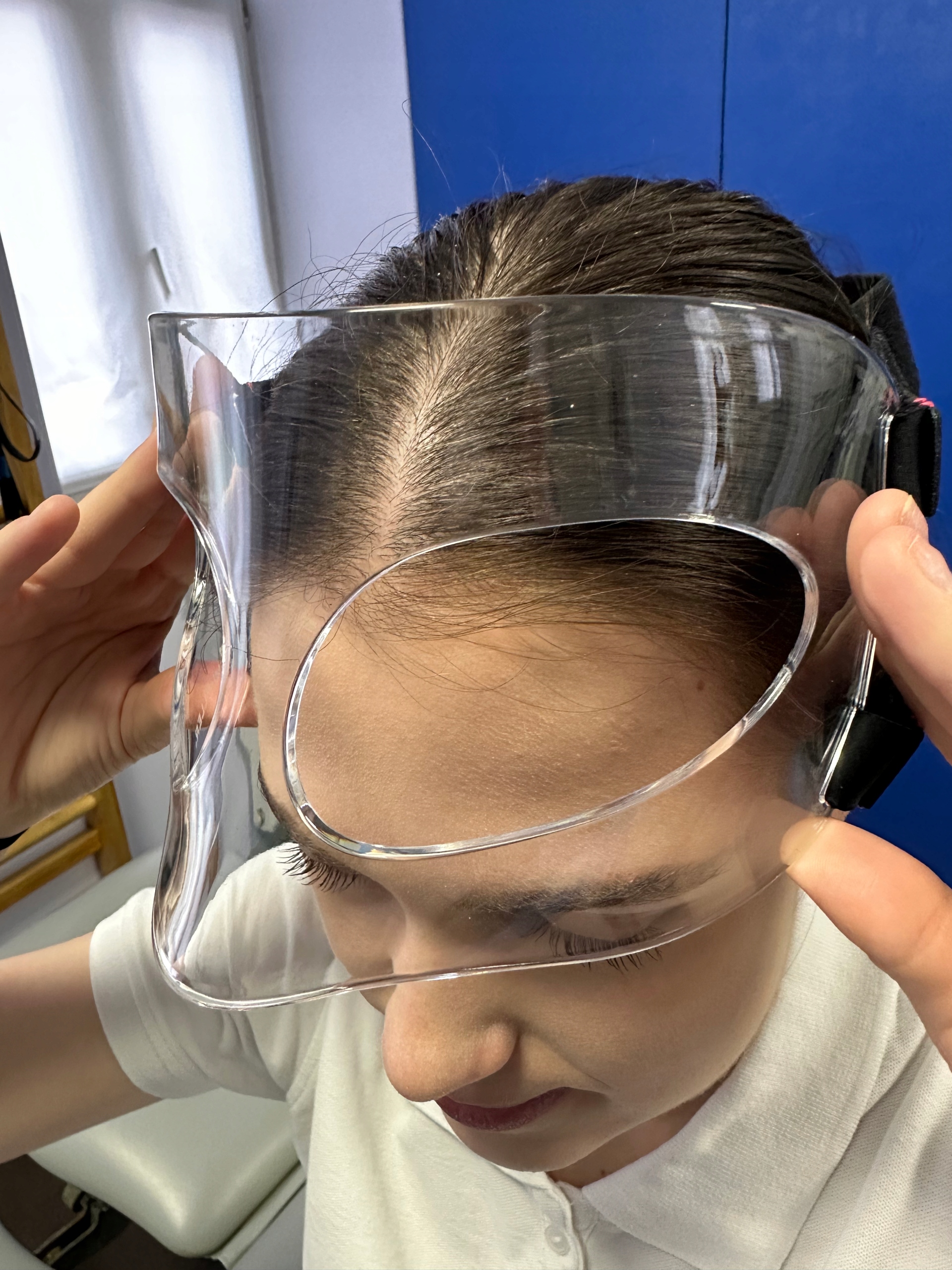 MUELLER FACE GUARD MASKA OCHRANIACZ NA NOS TWARZ GŁOWĘ OCHRONA ZŁAMANY NOS Marka inna