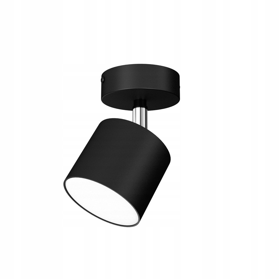 Černé nástěnné svítidlo z kovu Gx53 Dixie Eko-light